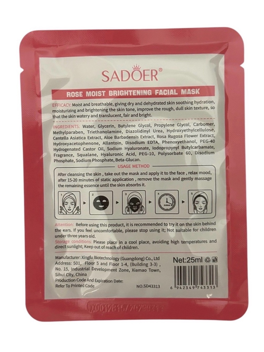 Great Hair Day Pick 1 Plush Spa Headband & Sadoer Face Mask - Picture 15 of 17